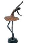 Ballerine 25 cm marron n°4 Bronzes d'Afrique