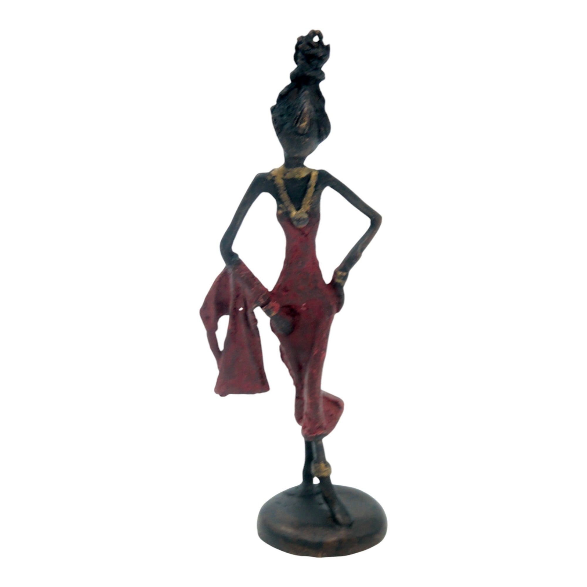 Bronze 15 cm rouge n°44 Bronzes d'Afrique