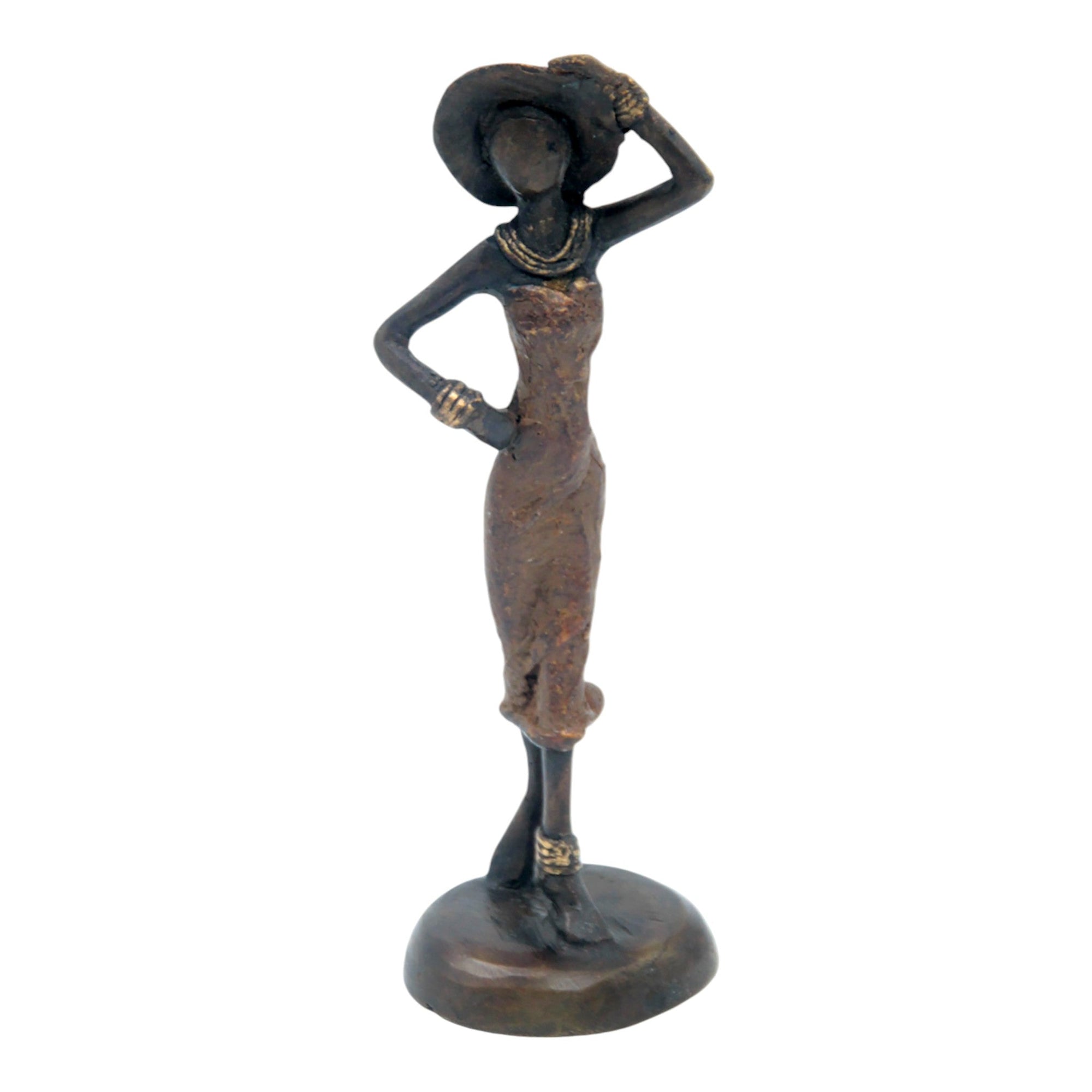 Bronze 15 cm marron n°48 Bronzes d'Afrique