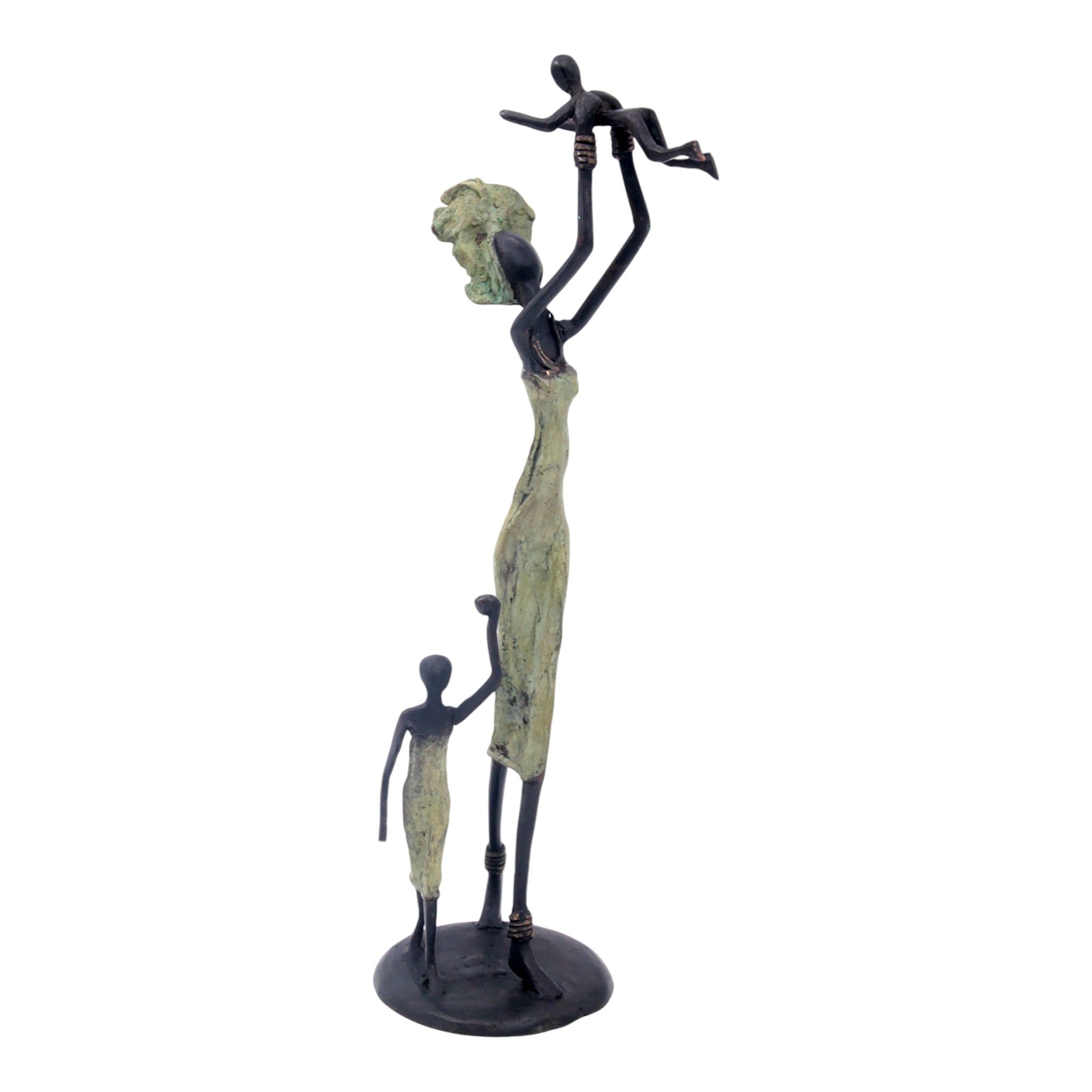 Bronze 35 cm vert n°9 Bronzes d'Afrique