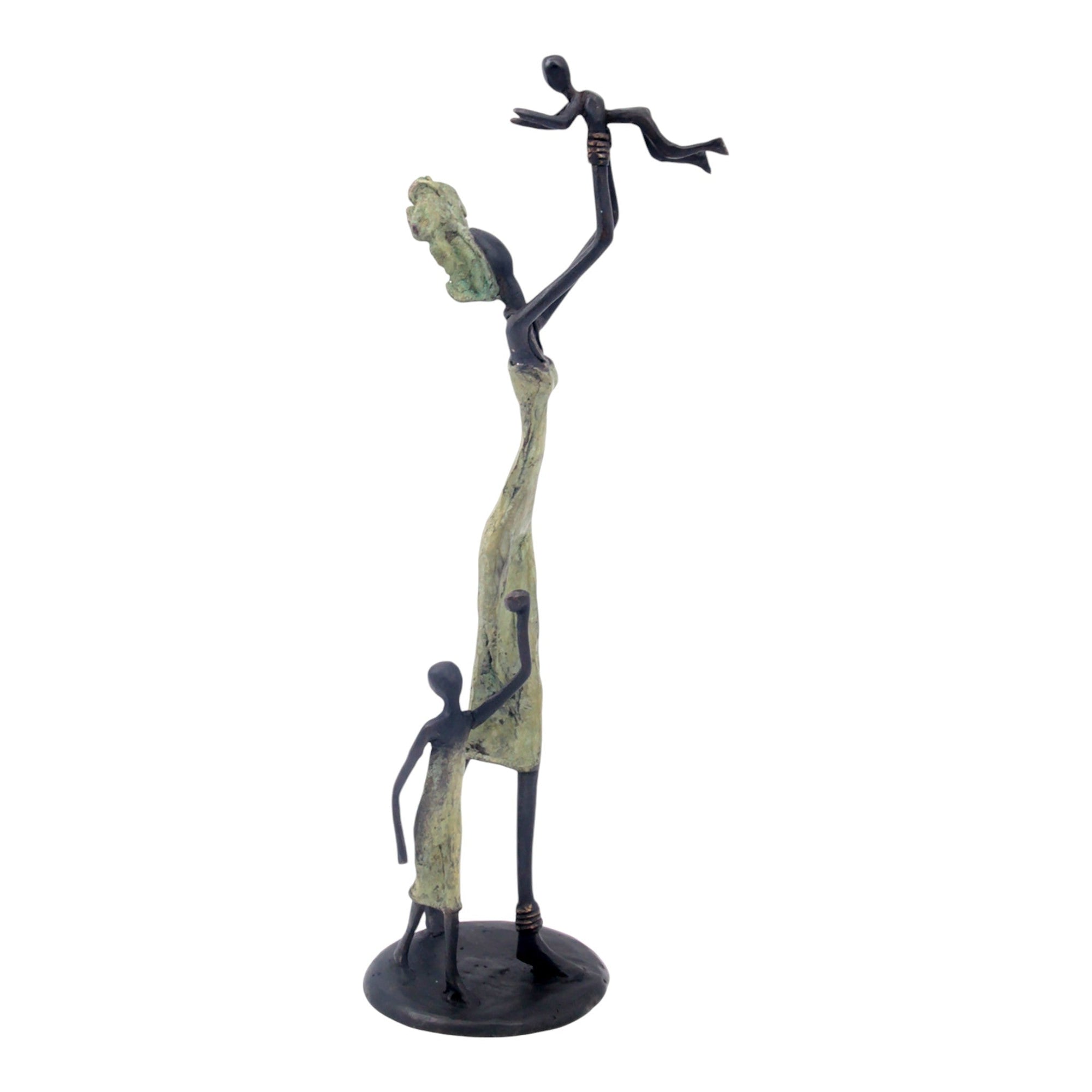 Bronze 35 cm vert n°9 Bronzes d'Afrique