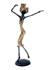 Bronze 35 cm doré n°11 Bronzes d'Afrique