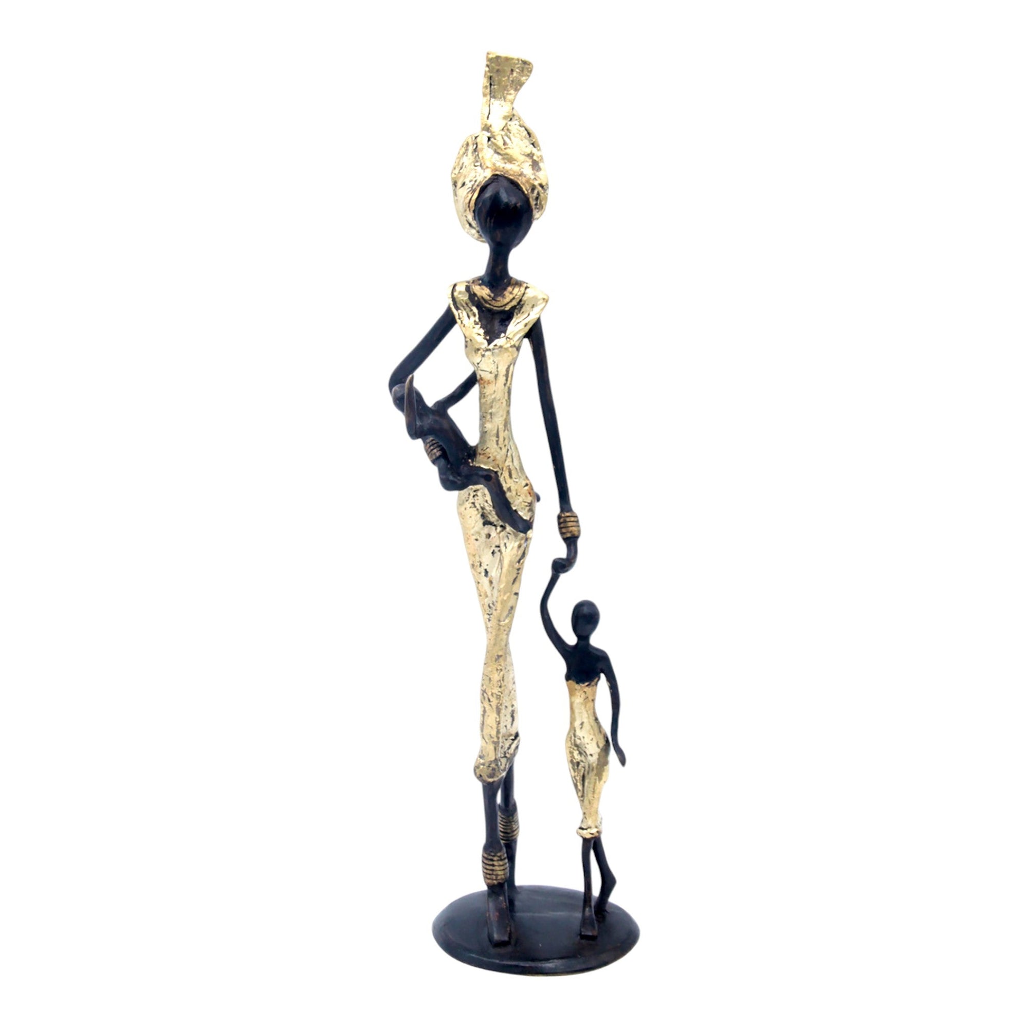 Bronze 35 cm doré n°15 Bronzes d'Afrique