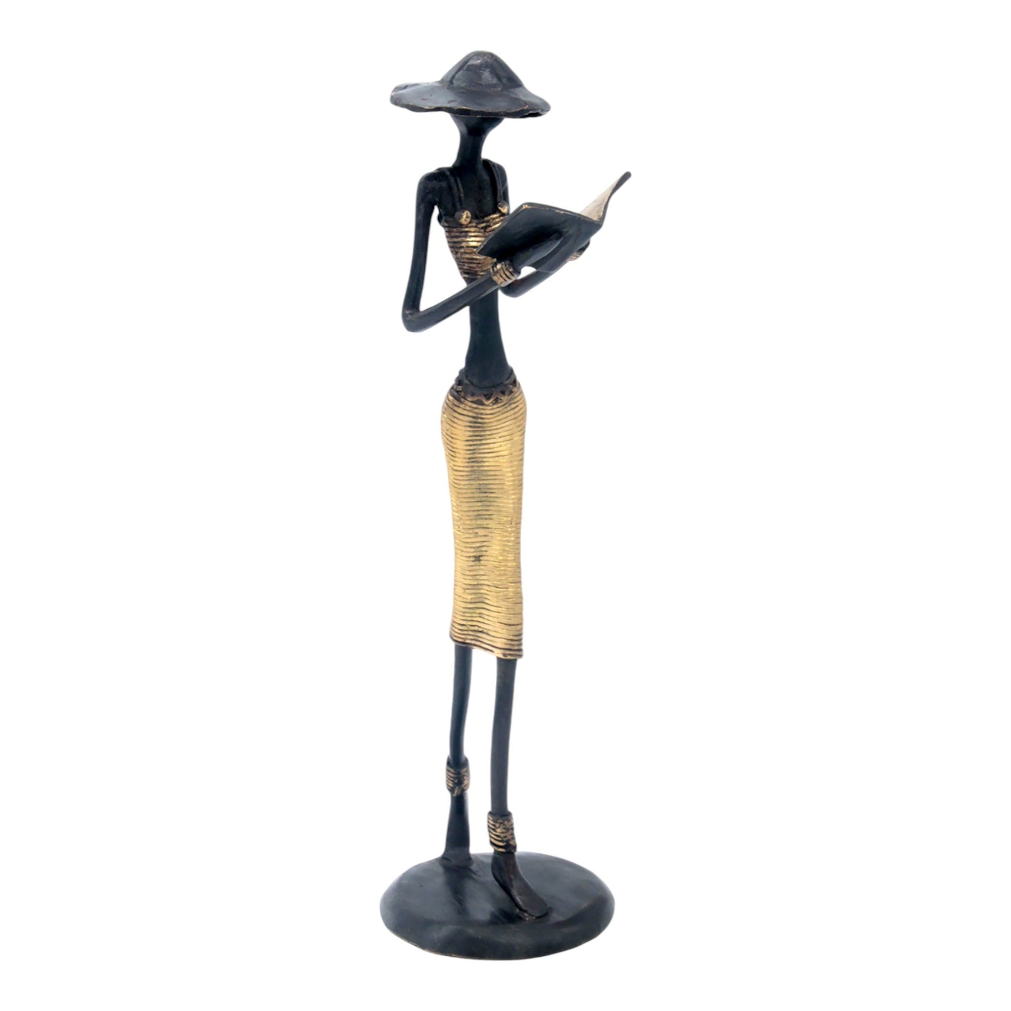 Bronze 35 cm doré n°17 Bronzes d'Afrique