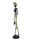 Bronze 55 cm vert n°12 Bronzes d'Afrique