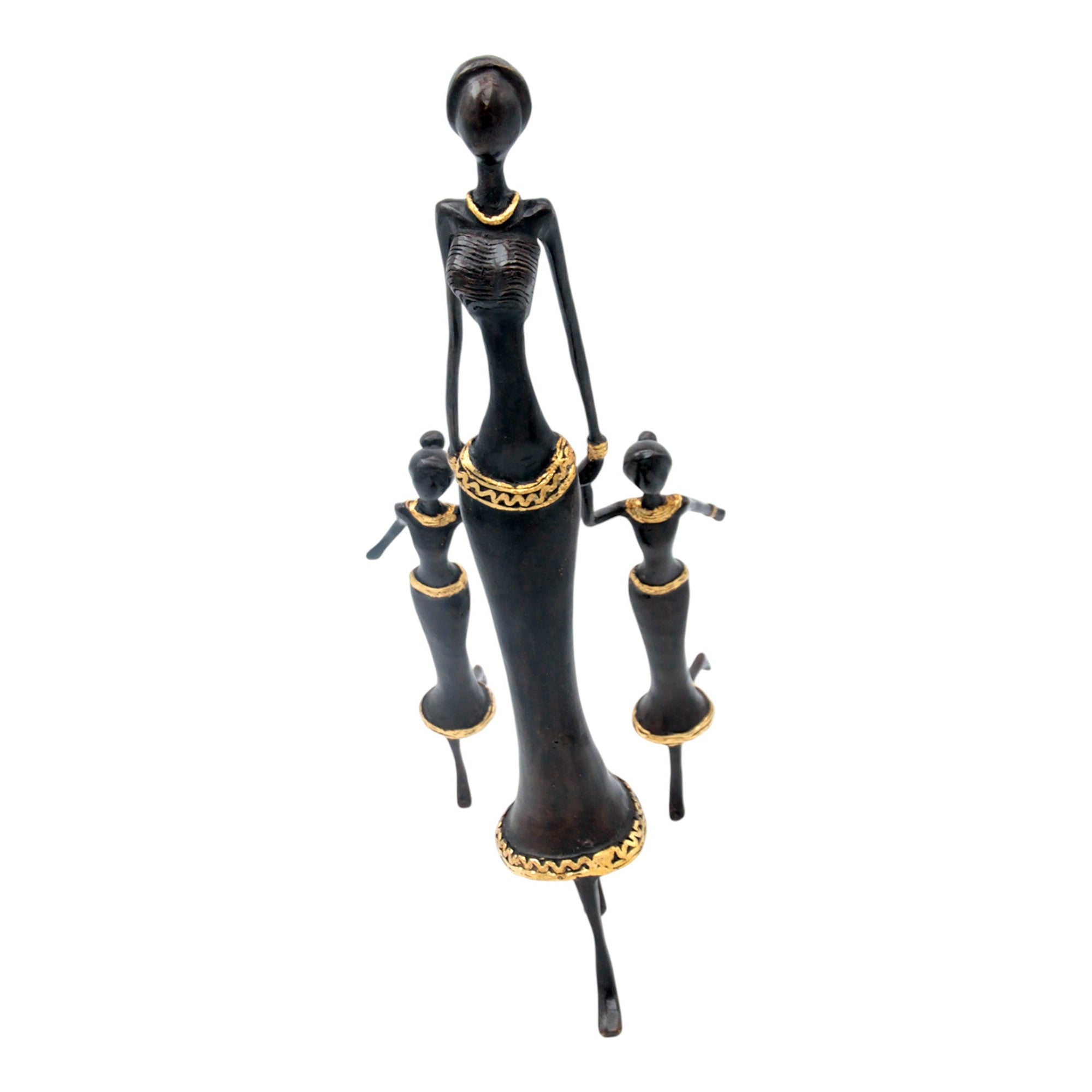 Bronze Mohamadi Dermé 40 cm noir n°1 Bronzes d'Afrique