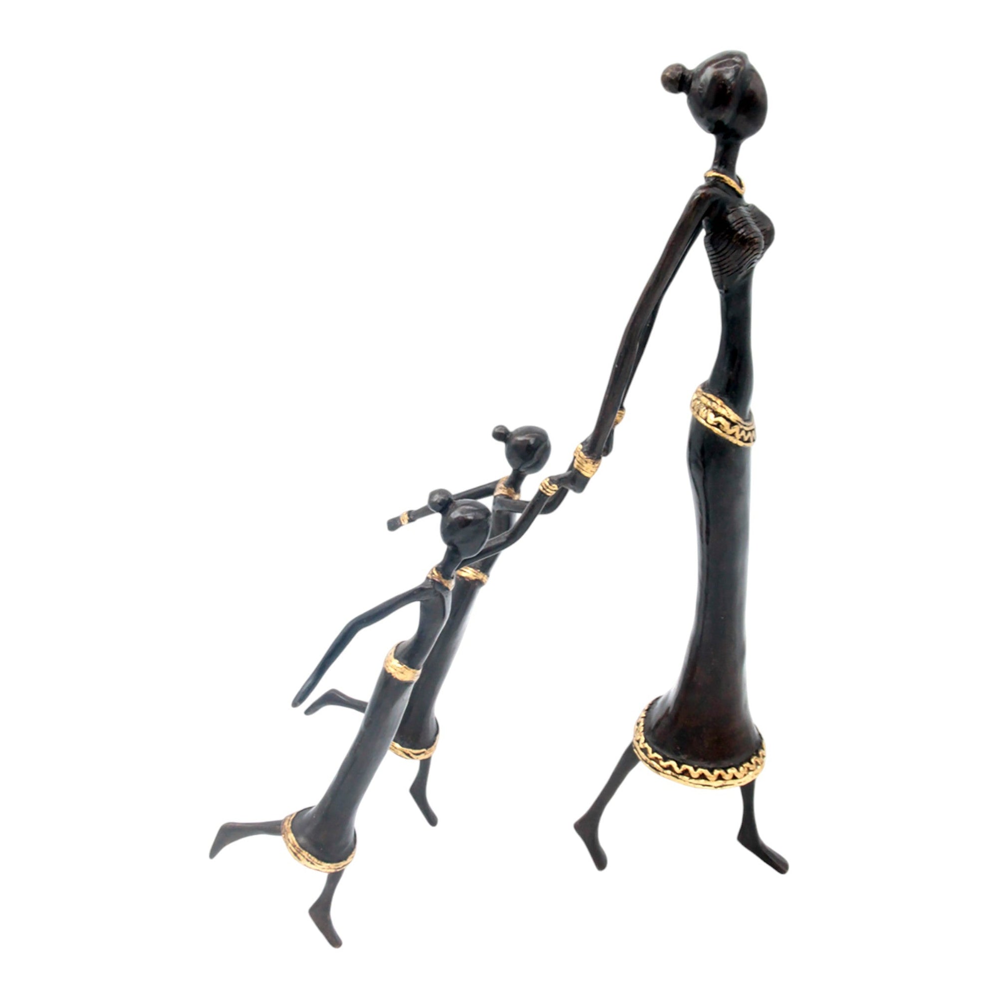 Bronze Mohamadi Dermé 40 cm noir n°1 Bronzes d'Afrique