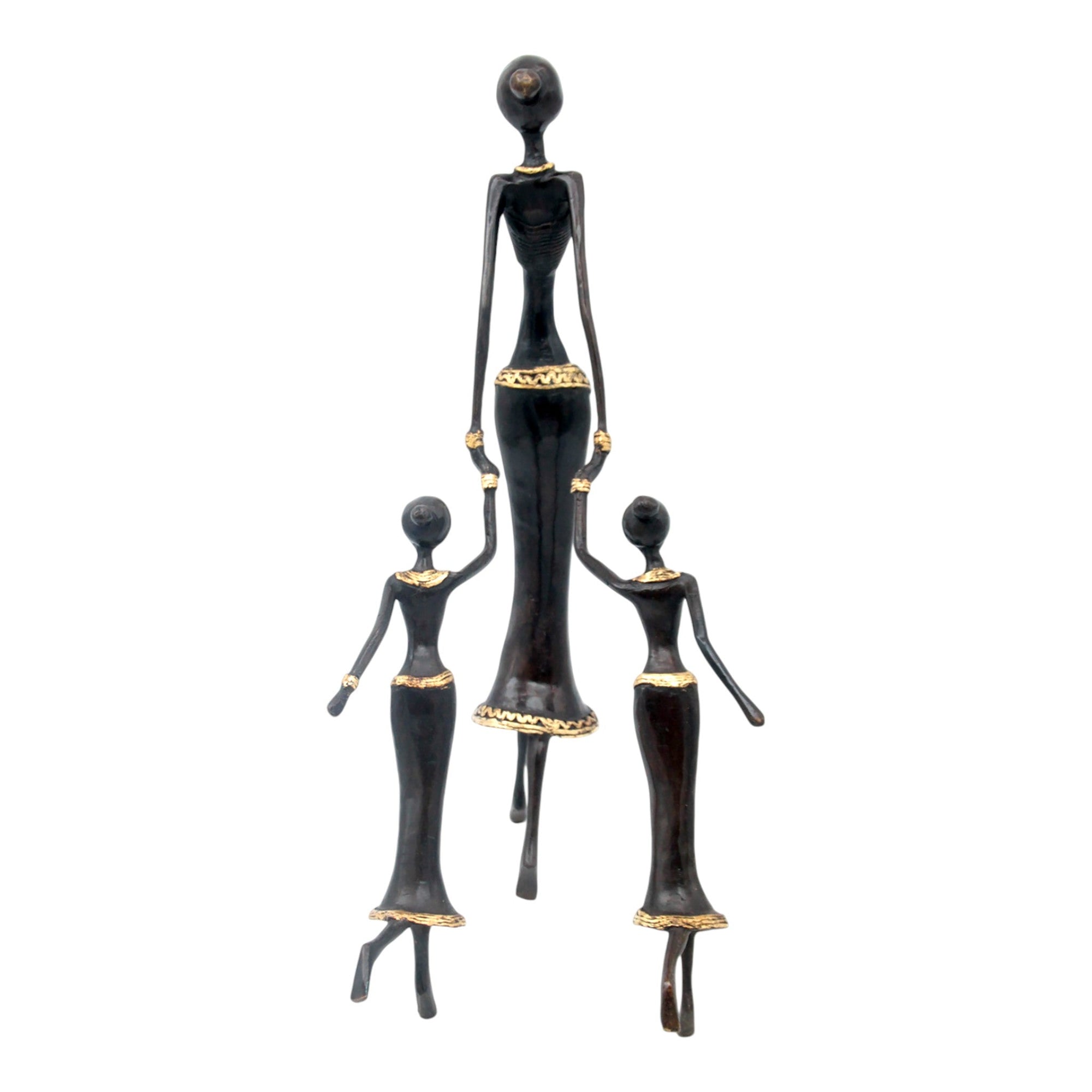 Bronze Mohamadi Dermé 40 cm noir n°1 Bronzes d'Afrique