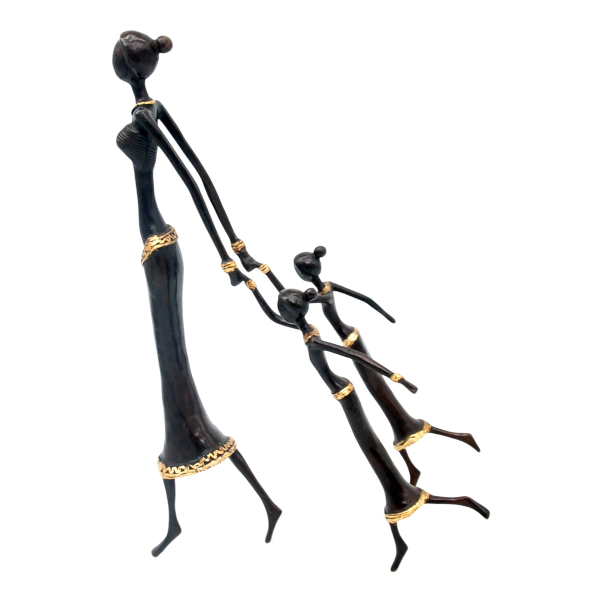 Bronze Mohamadi Dermé 40 cm noir n°1 Bronzes d'Afrique