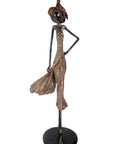 Bronze Issouf 130 cm marron n°1 Bronzes d'Afrique