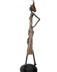 Bronze Issouf 130 cm marron n°1 Bronzes d'Afrique