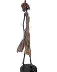 Bronze Issouf 130 cm marron n°1 Bronzes d'Afrique