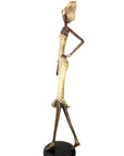 Bronze Issouf 120 cm doré n°1 Bronzes d'Afrique
