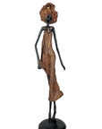 Bronze Issouf 70 cm marron n°1 Bronzes d'Afrique
