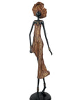 Bronze Issouf 70 cm marron n°1 Bronzes d'Afrique