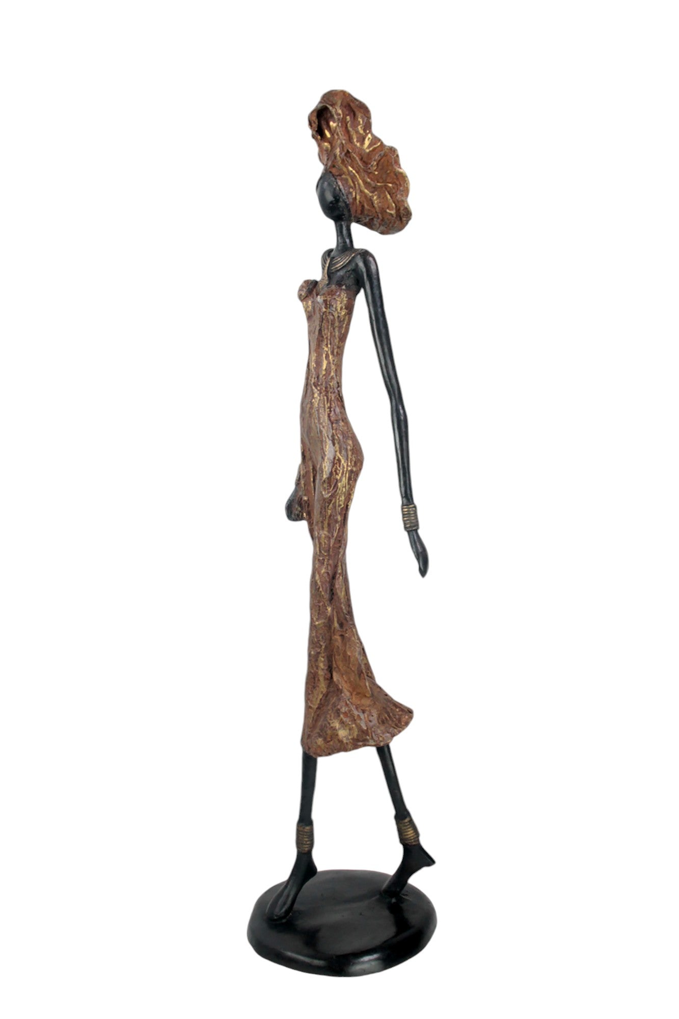 Bronze Issouf 70 cm marron n°1 Bronzes d'Afrique