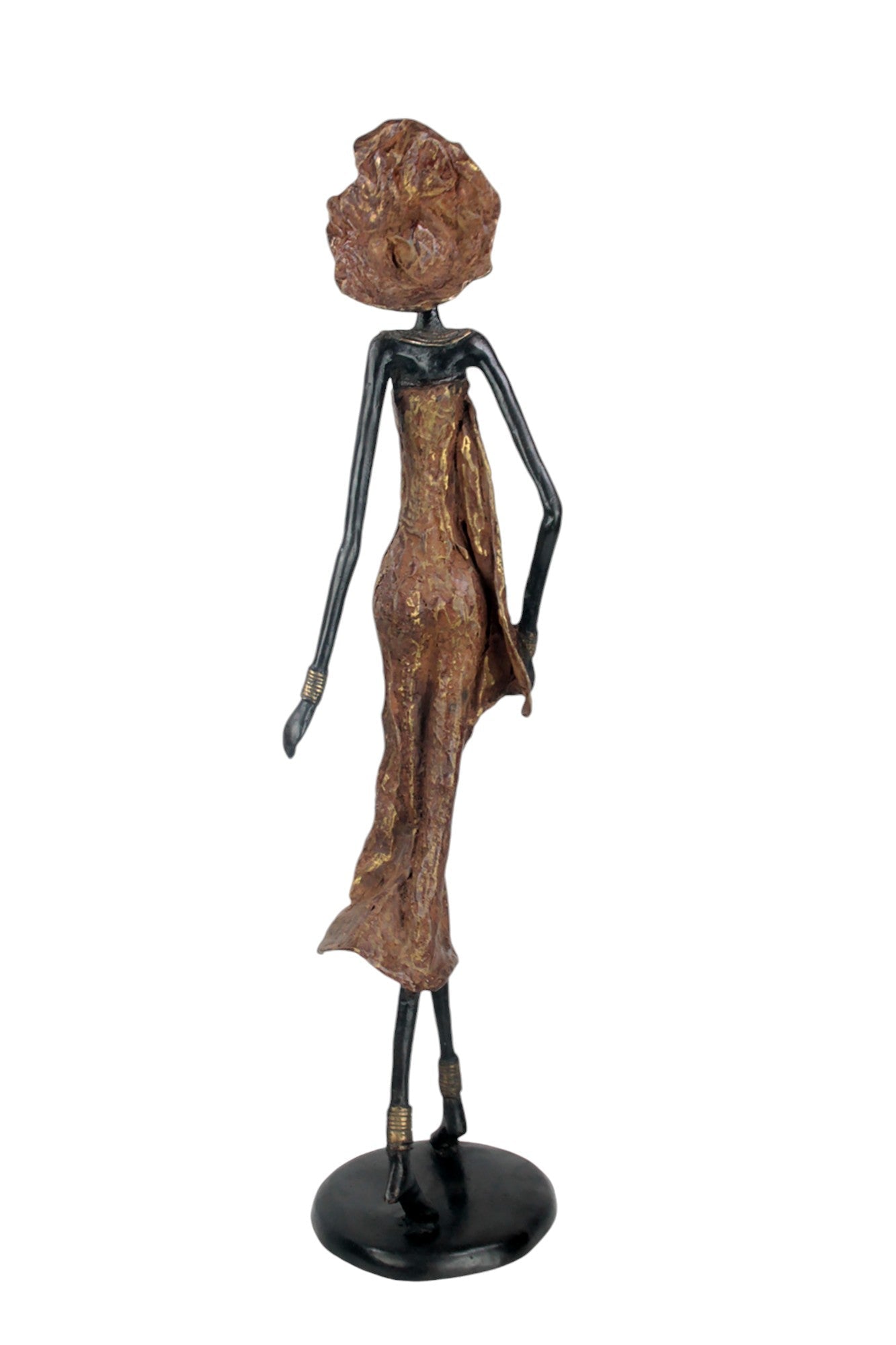 Bronze Issouf 70 cm marron n°1 Bronzes d'Afrique