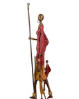 Bronze Issouf Massaïs 77 cm rouge n°1 Bronzes d'Afrique