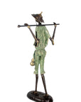 Bronze Issouf Berger Dogon 80 cm vert n°1 Bronzes d'Afrique