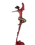 Bronze Issouf danseuse 70 cm rouge n°1 Bronzes d'Afrique