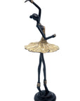 Ballerine 25 cm doré n°4 Bronzes d'Afrique
