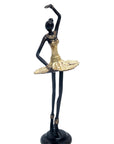 Ballerine 25 cm doré n°5 Bronzes d'Afrique