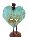 Feuille 25 cm n°8 Bronzes d'Afrique