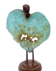 Feuille 25 cm n°8 Bronzes d'Afrique