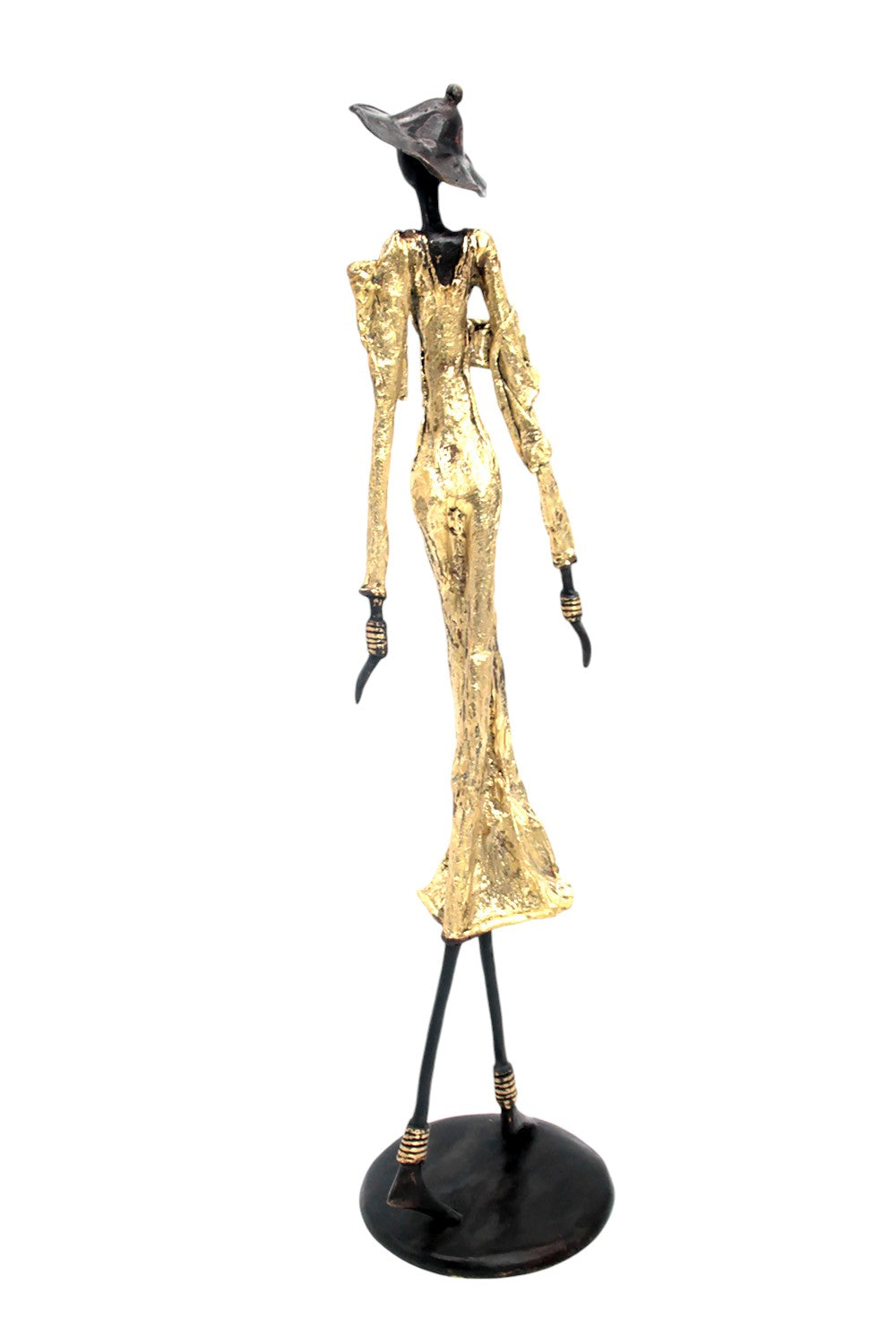Bronze 55 cm doré n°1 Bronzes d'Afrique