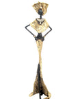 Bronze 55 cm doré n°3 Bronzes d'Afrique