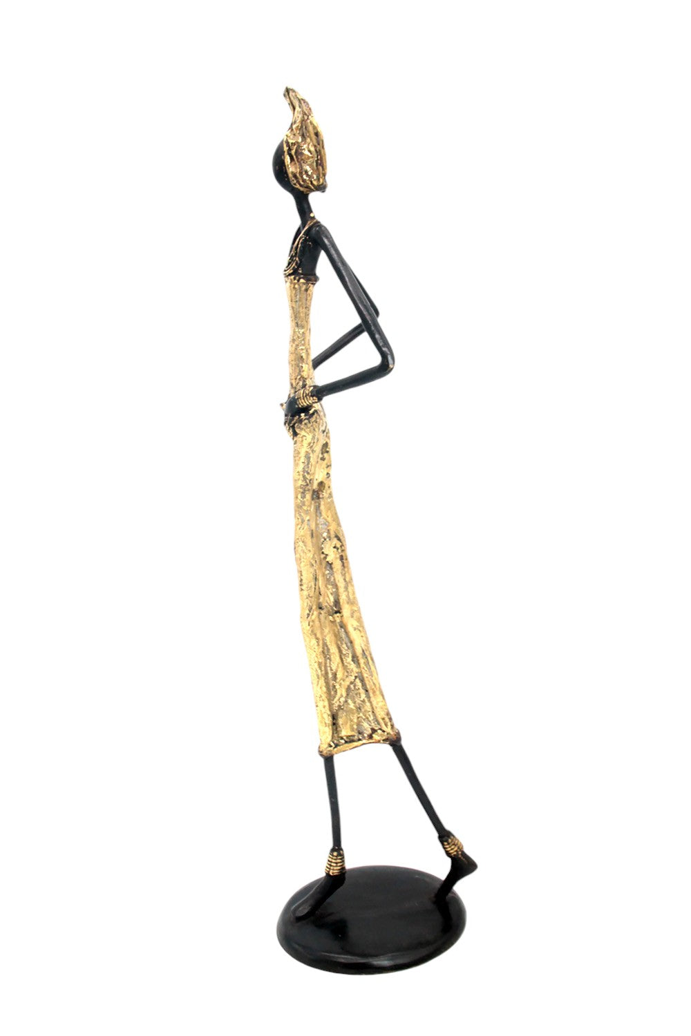 Bronze 55 cm doré n°6 Bronzes d'Afrique
