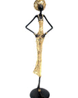 Bronze 55 cm doré n°6 Bronzes d'Afrique