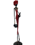 Bronze 55 cm rouge n°2 Bronzes d'Afrique