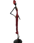 Bronze 55 cm rouge n°8 Bronzes d'Afrique