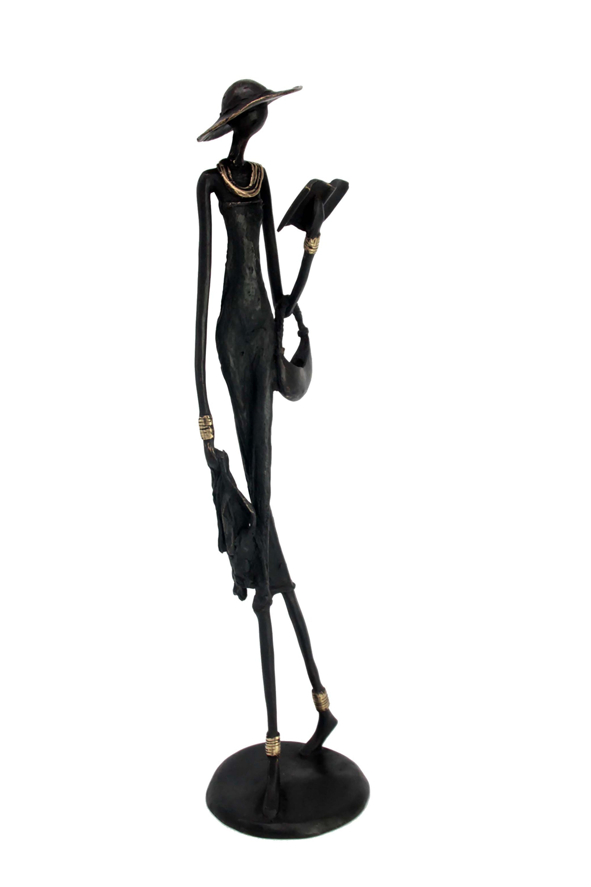 Bronze 55 cm noir n°3 Bronzes d'Afrique