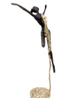 Bronze Issouf danseuse 50 cm doré n°2 Bronzes d'Afrique