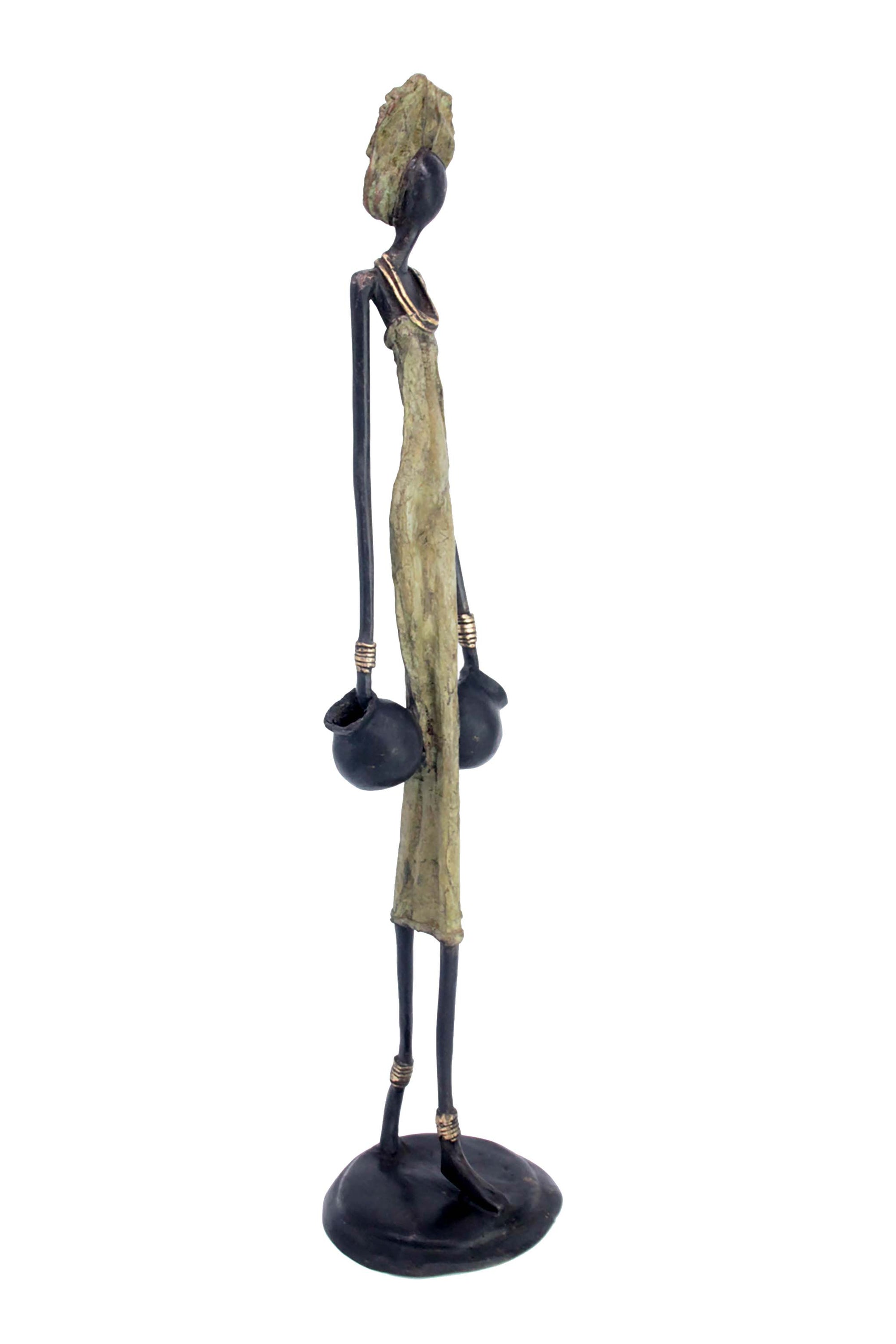 Bronze 55 cm vert n°3 Bronzes d'Afrique
