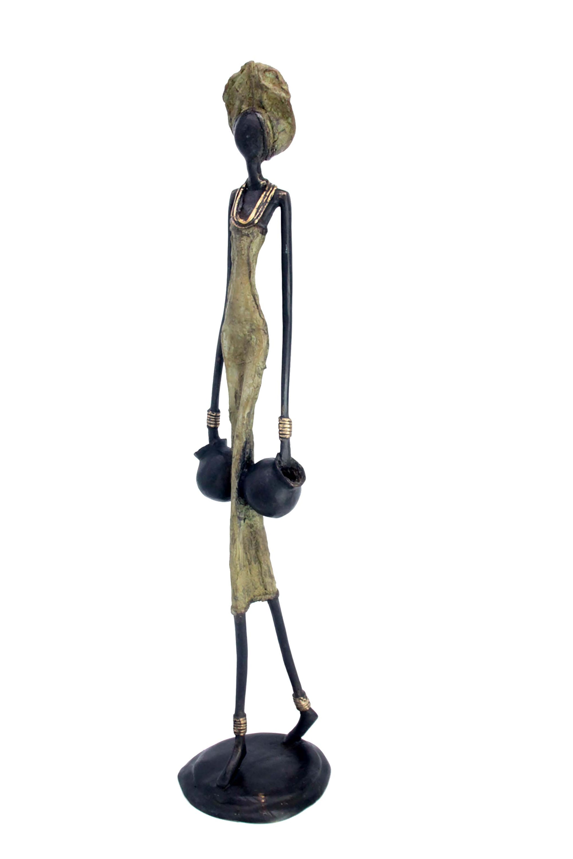Bronze 55 cm vert n°3 Bronzes d'Afrique