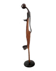 Bronze d'Abdoulaye 55cm marron n°1 Bronzes d'Afrique