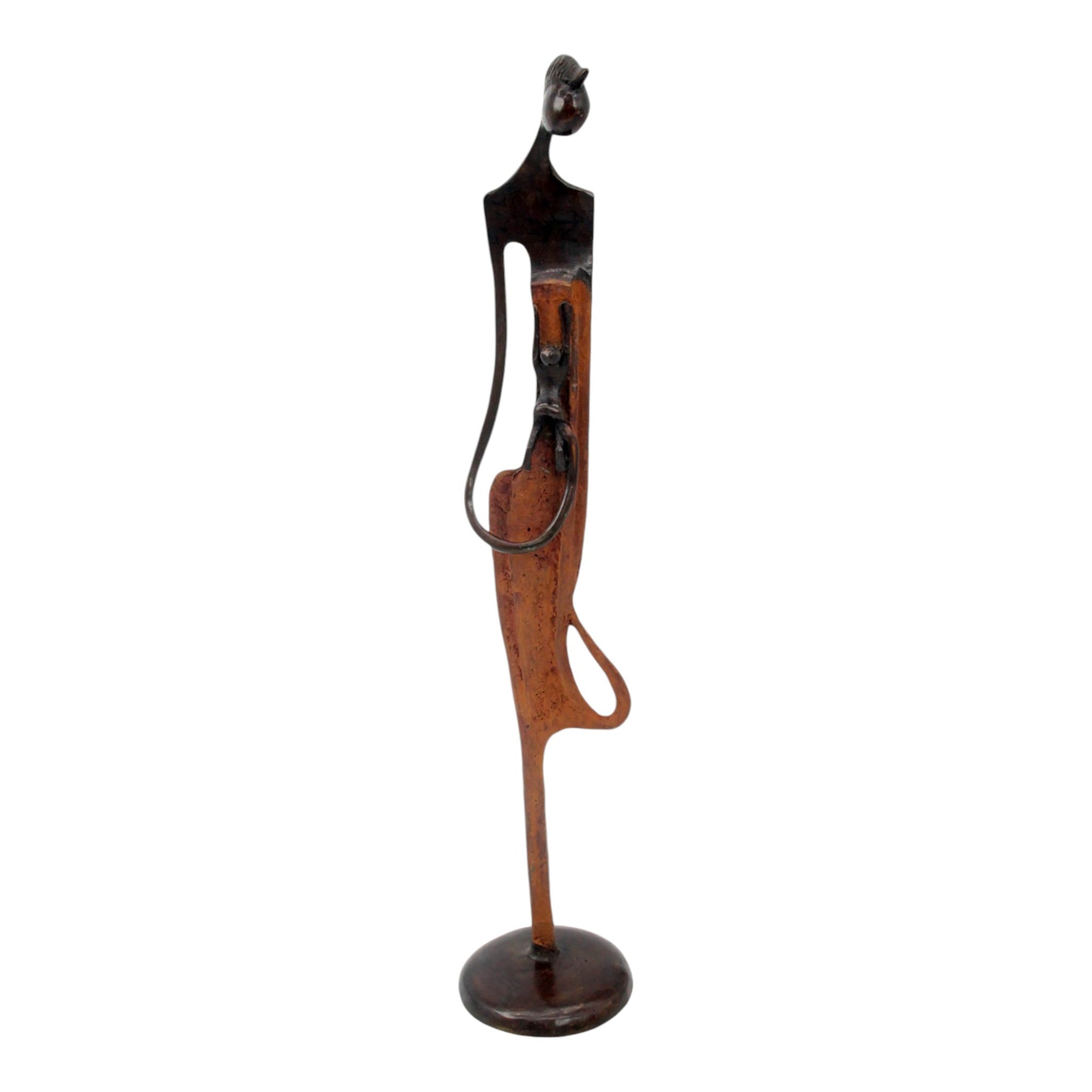 Bronze d'Abdoulaye 55cm marron n°2 Bronzes d'Afrique