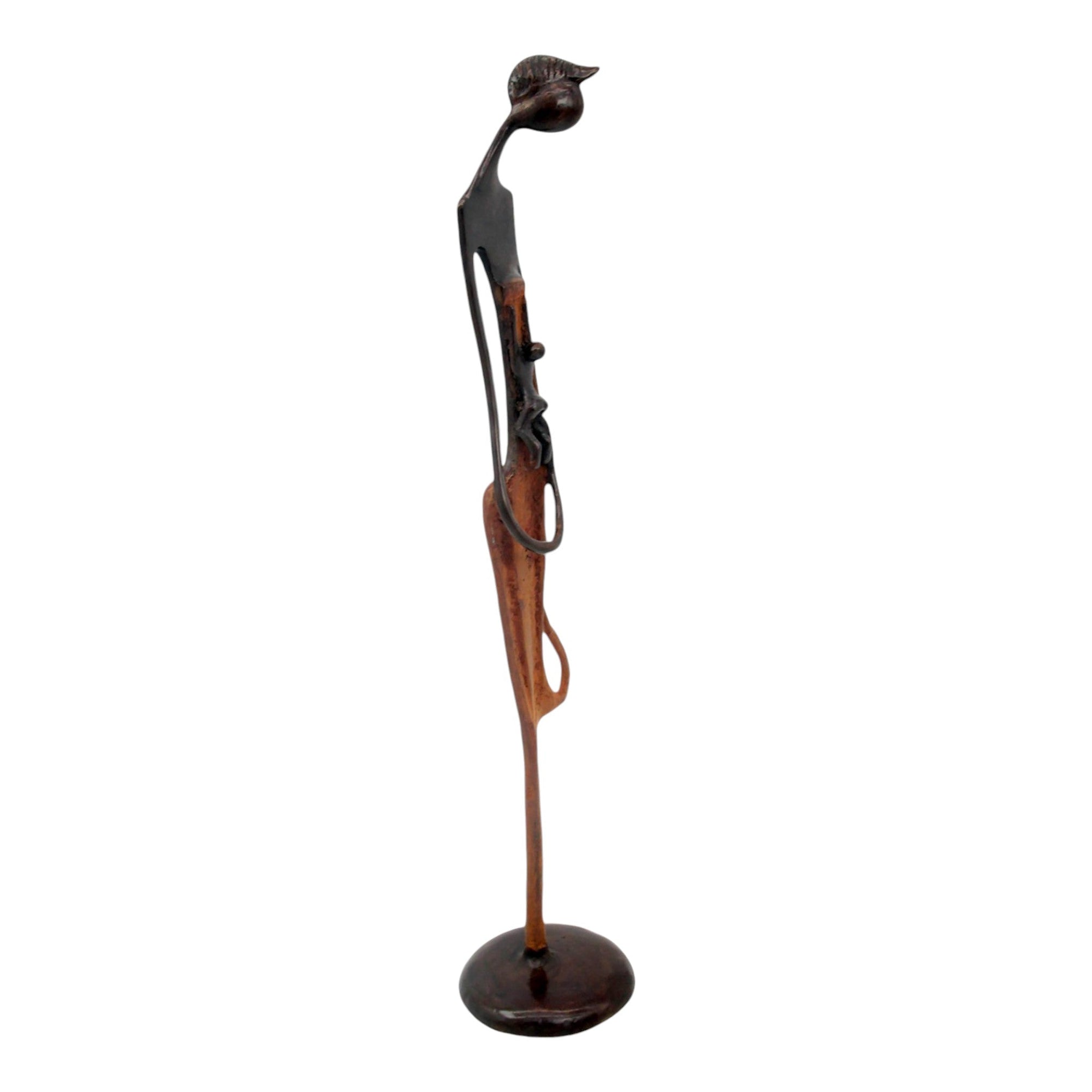 Bronze d'Abdoulaye 55cm marron n°2 Bronzes d'Afrique