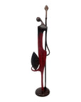 Bronze d'Abdoulaye 55cm rouge n°1 Bronzes d'Afrique