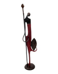 Bronze d'Abdoulaye 55cm rouge n°1 Bronzes d'Afrique