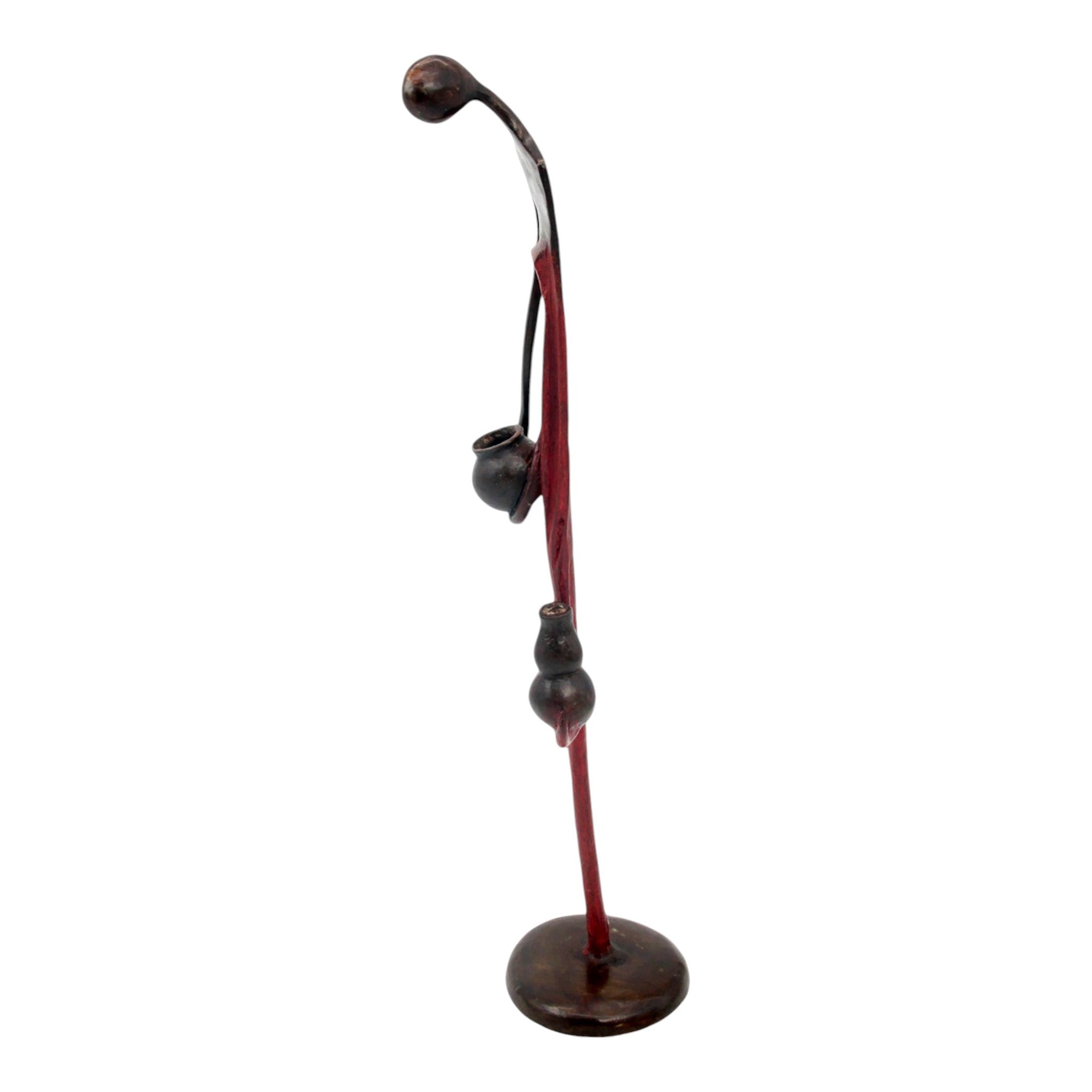 Bronze d'Abdoulaye 55cm rouge n°2 Bronzes d'Afrique