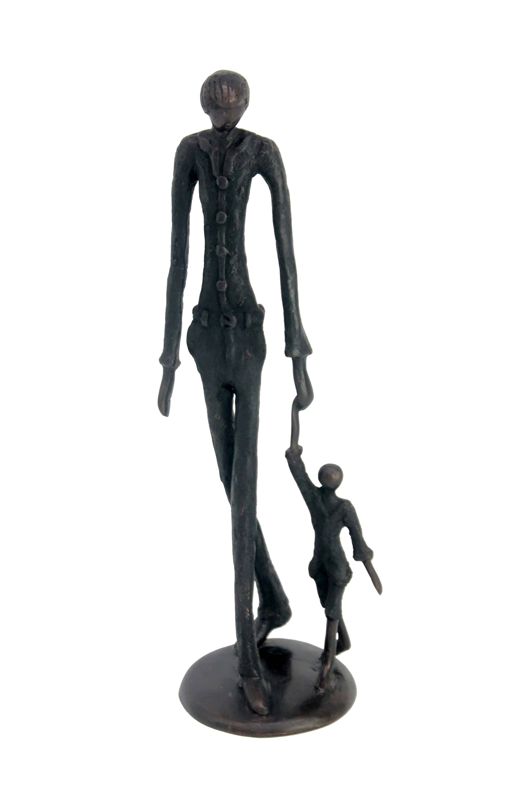 Homme 35 cm noir n°3 Bronzes d'Afrique