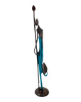 Bronze d'Abdoulaye 55cm bleu n°4 Bronzes d'Afrique