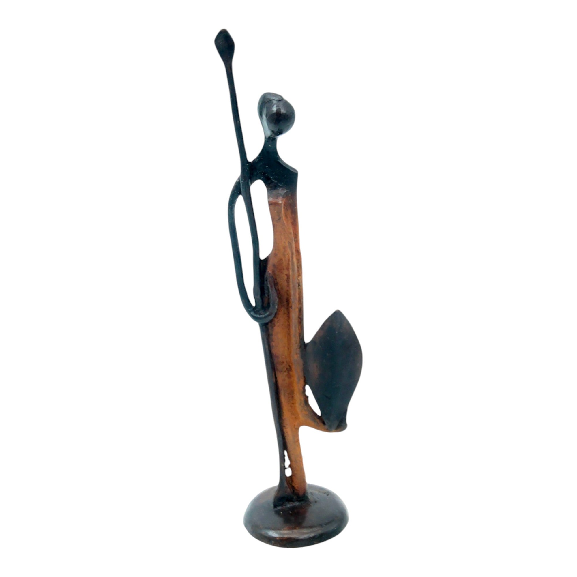 Bronze d'Abdoulaye 25cm marron n°1 Bronzes d'Afrique