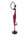 Bronze d'Abdoulaye 35cm rouge n°3 Bronzes d'Afrique