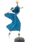 Danseuse 35 cm bleue n°1 Bronzes d'Afrique