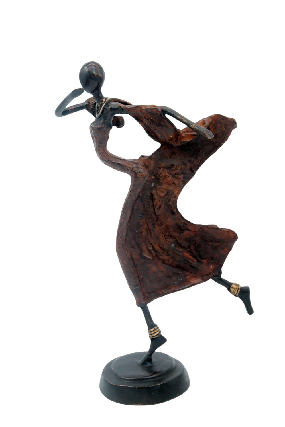 Danseuse 35 cm marron n°2 Bronzes d'Afrique